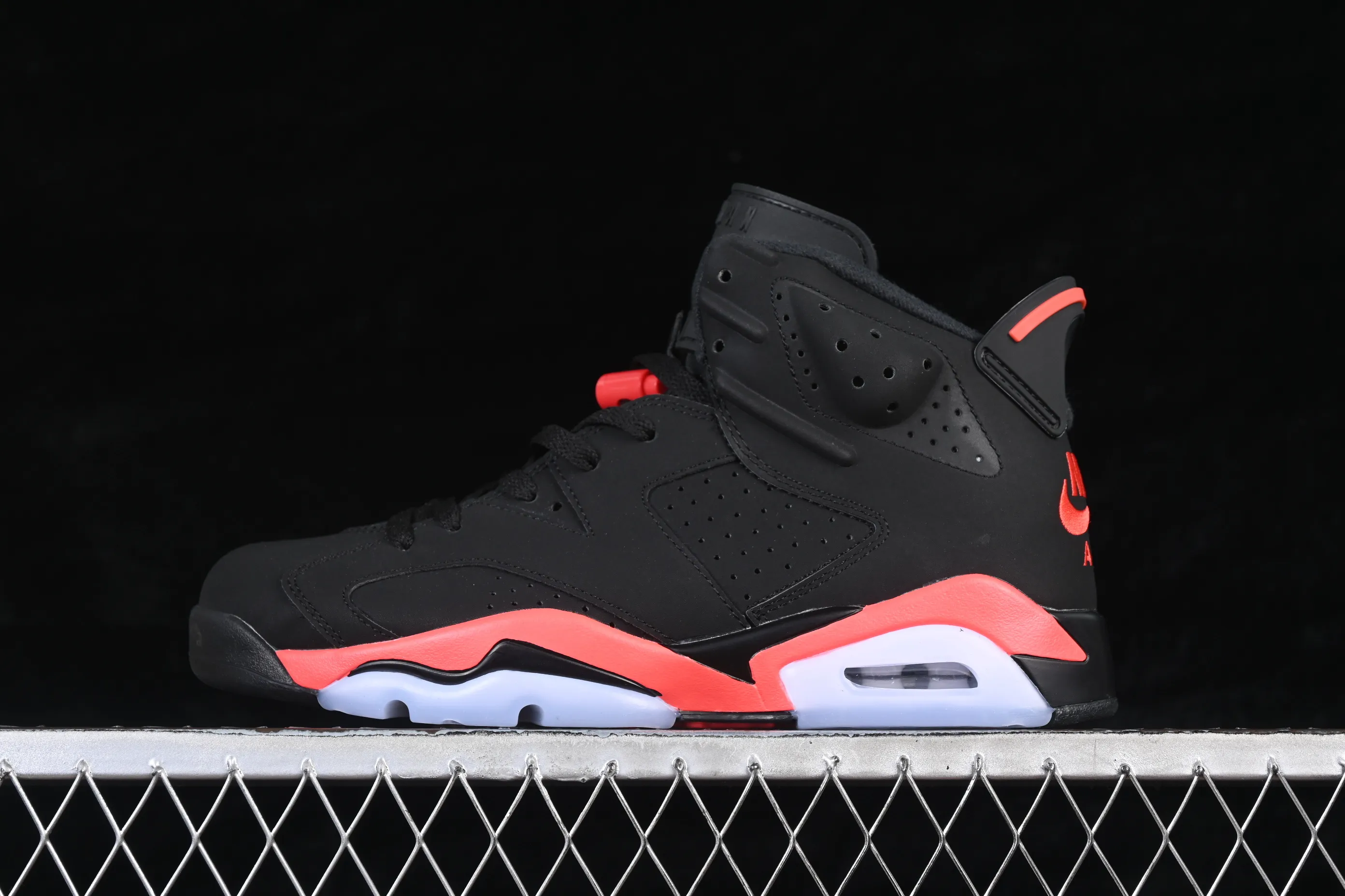All categories Air Jordan Jordan series basketball shoes Air Jordan 6 Air Jordan 6 "Infrared" AJ6 Joe 6 new black infrared CT8529-001